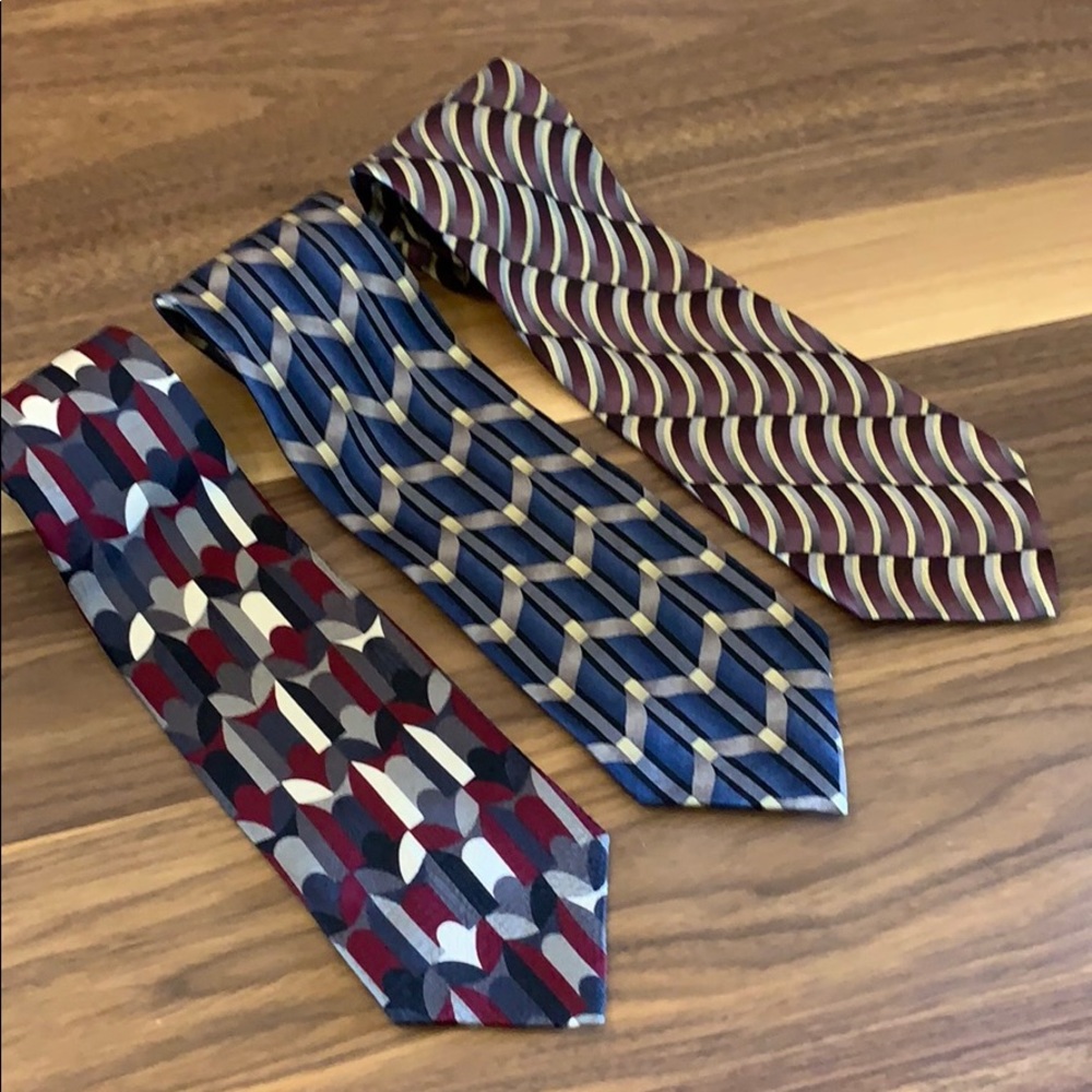 Set of 3 Silk Ties